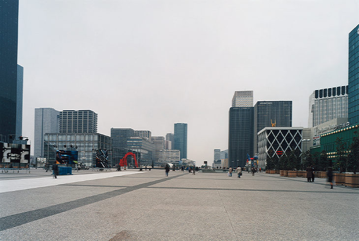 at the site
