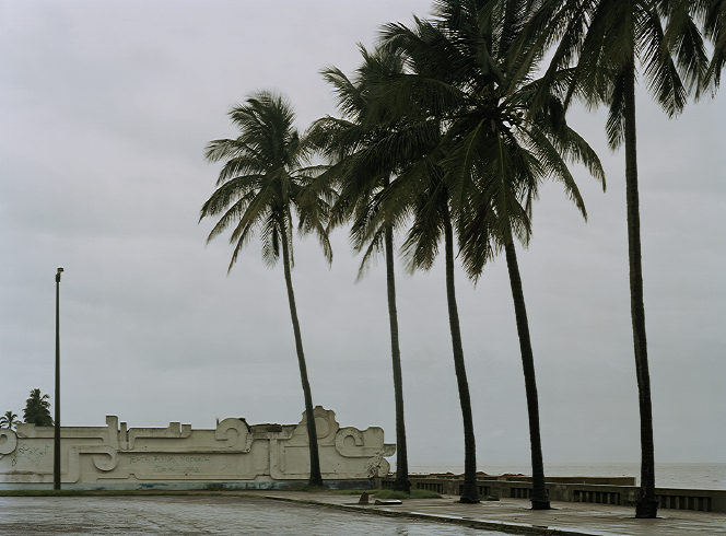 at the site